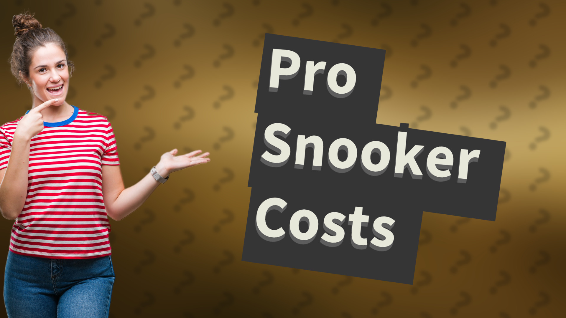 Pro Snooker Costs
