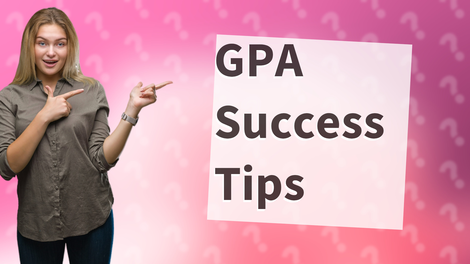 GPA Success Tips