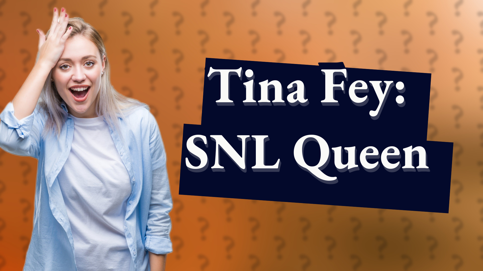 Tina Fey: SNL Queen