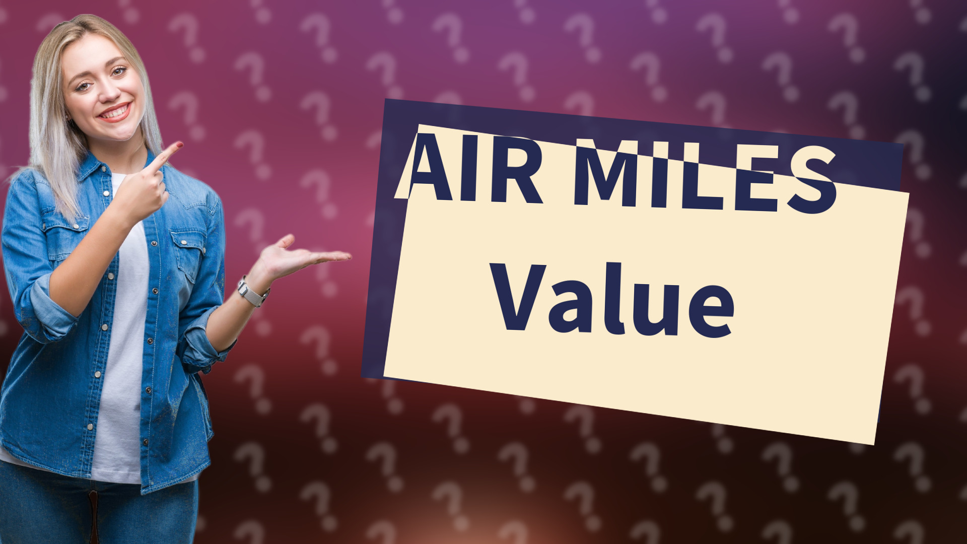 AIR MILES Value