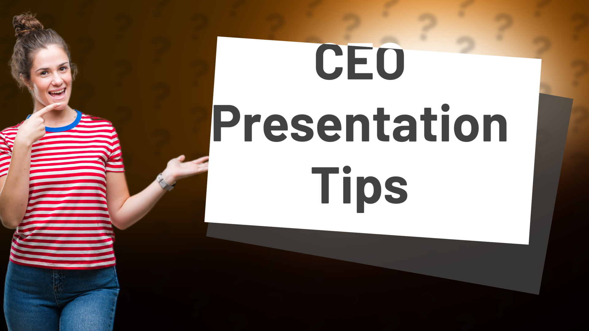 CEO Presentation Tips