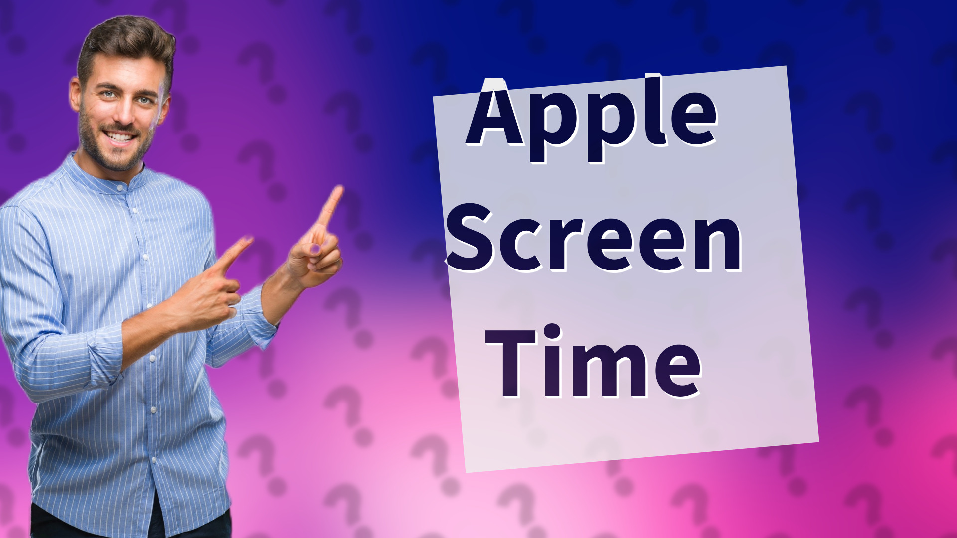 Apple Screen Time