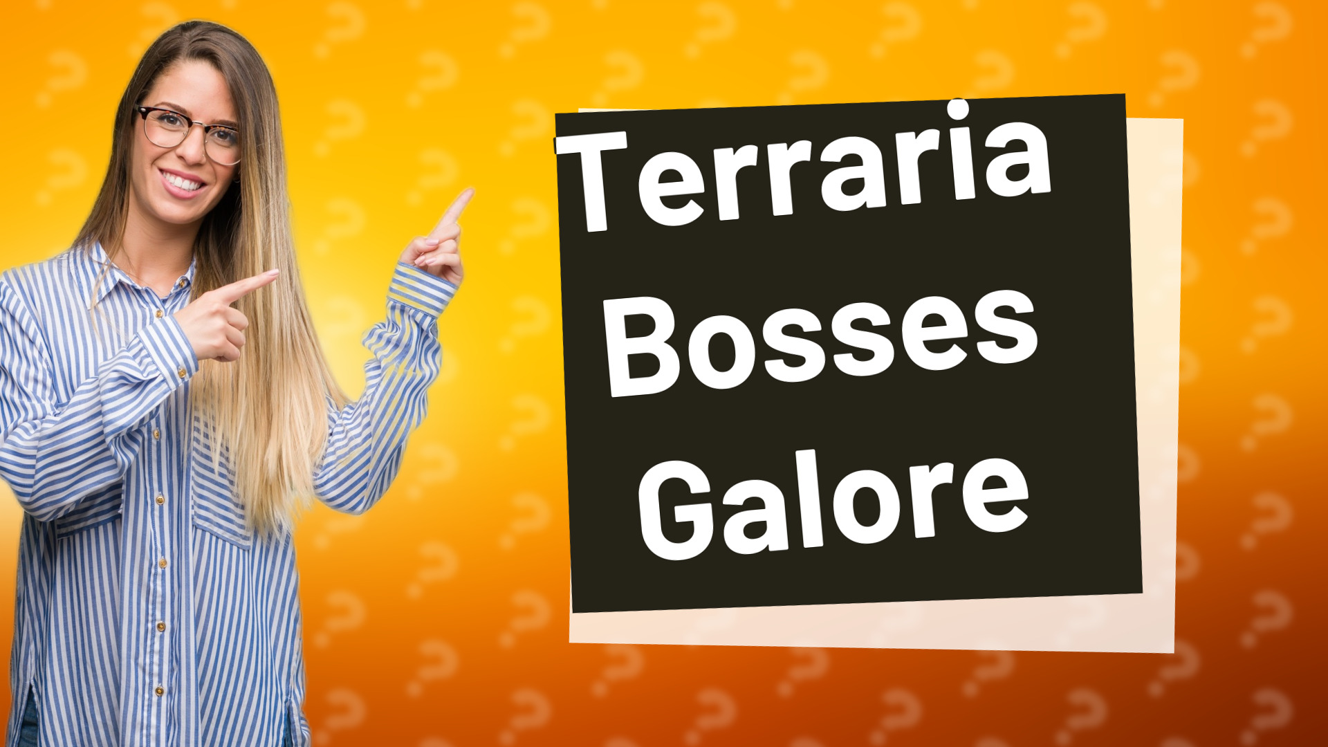 Terraria Bosses Galore