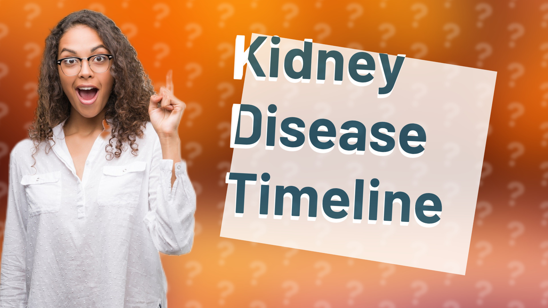 Kidney Disease Timeline