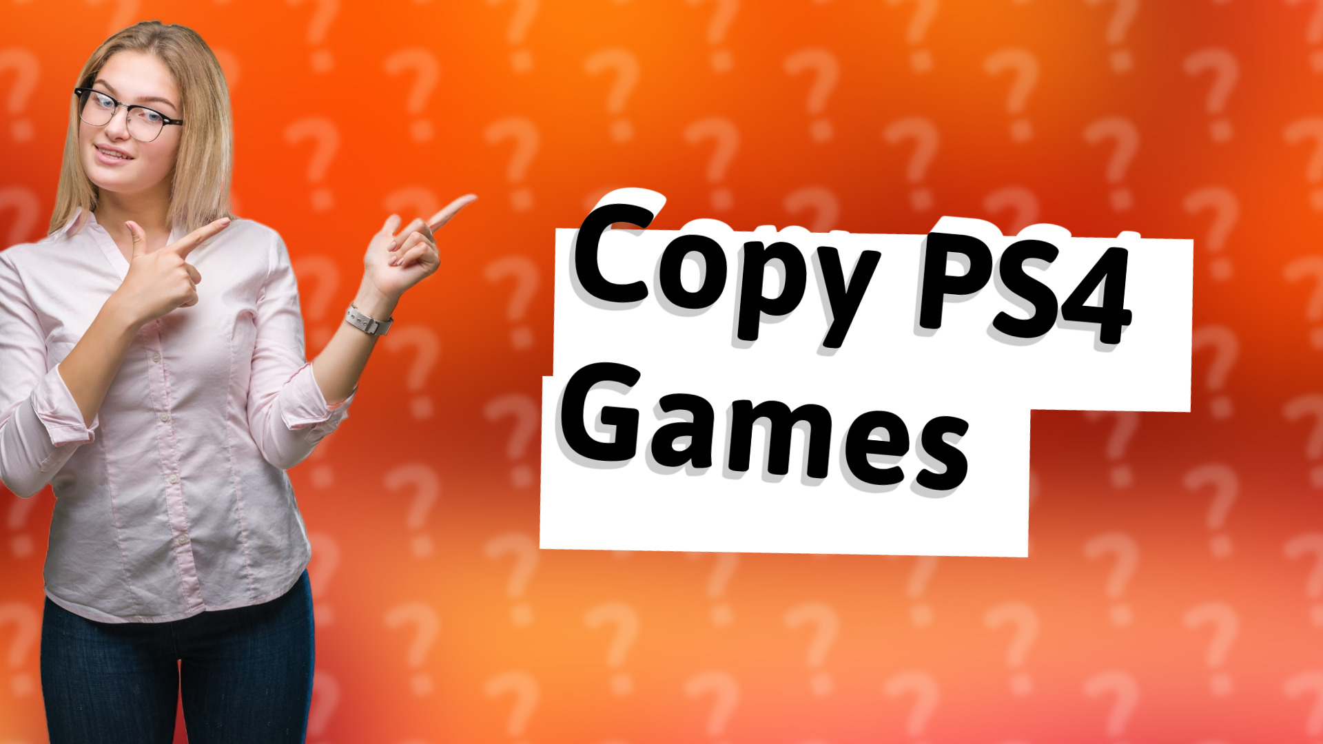 Copy PS4 Games