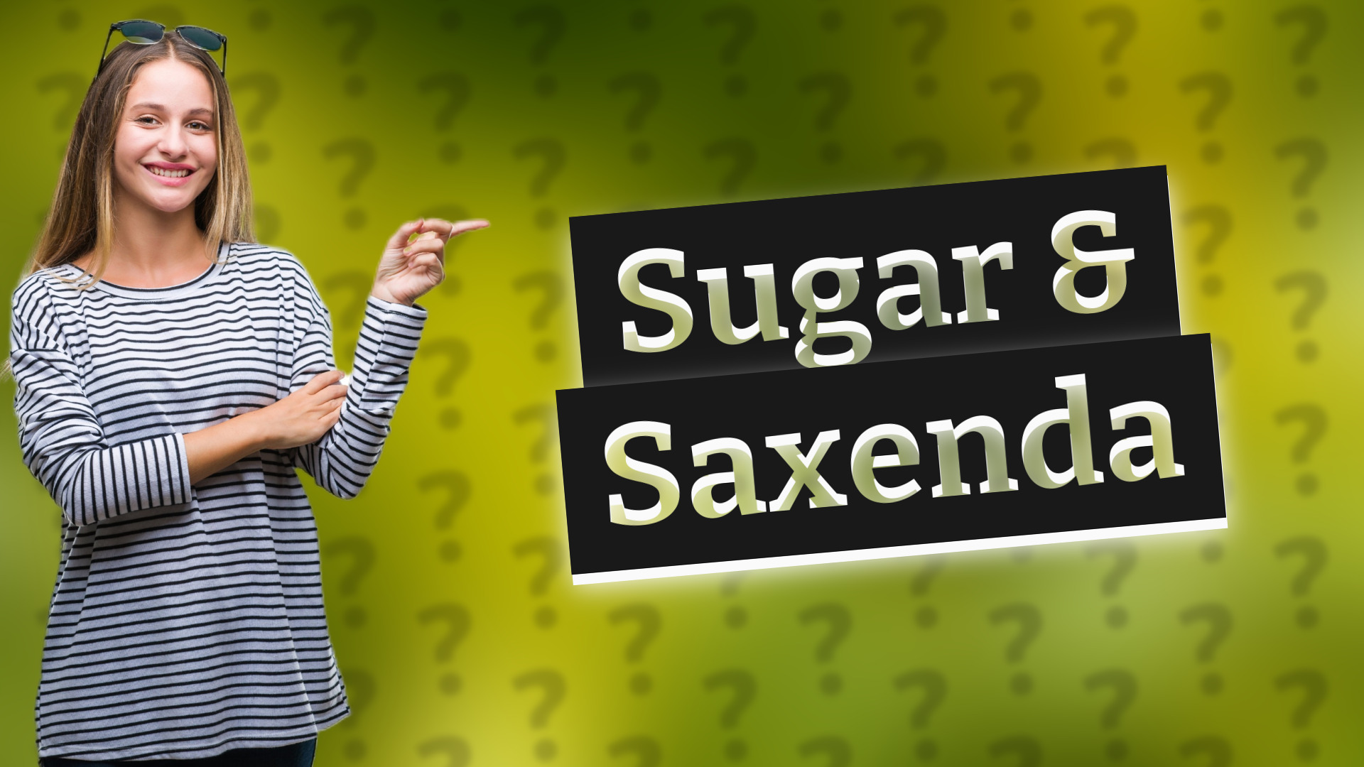 Sugar & Saxenda