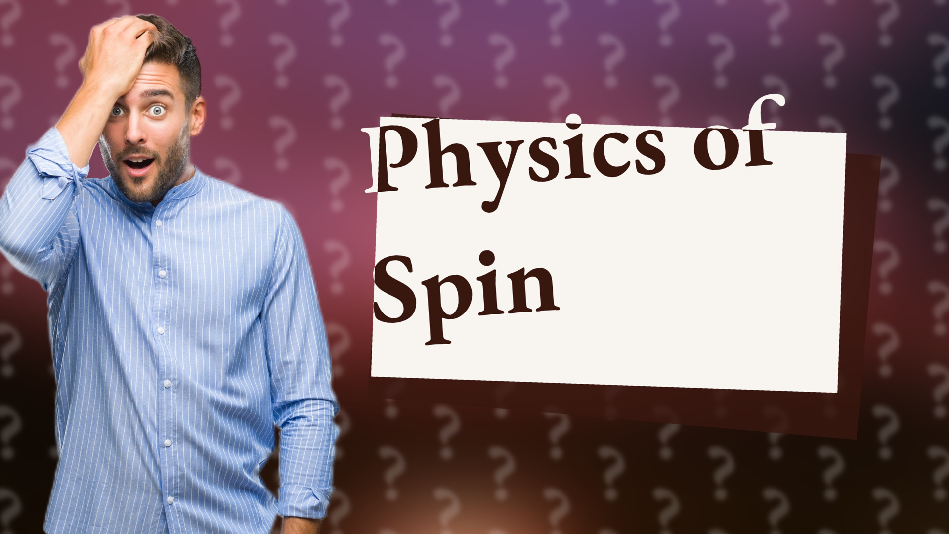 Physics of Spin