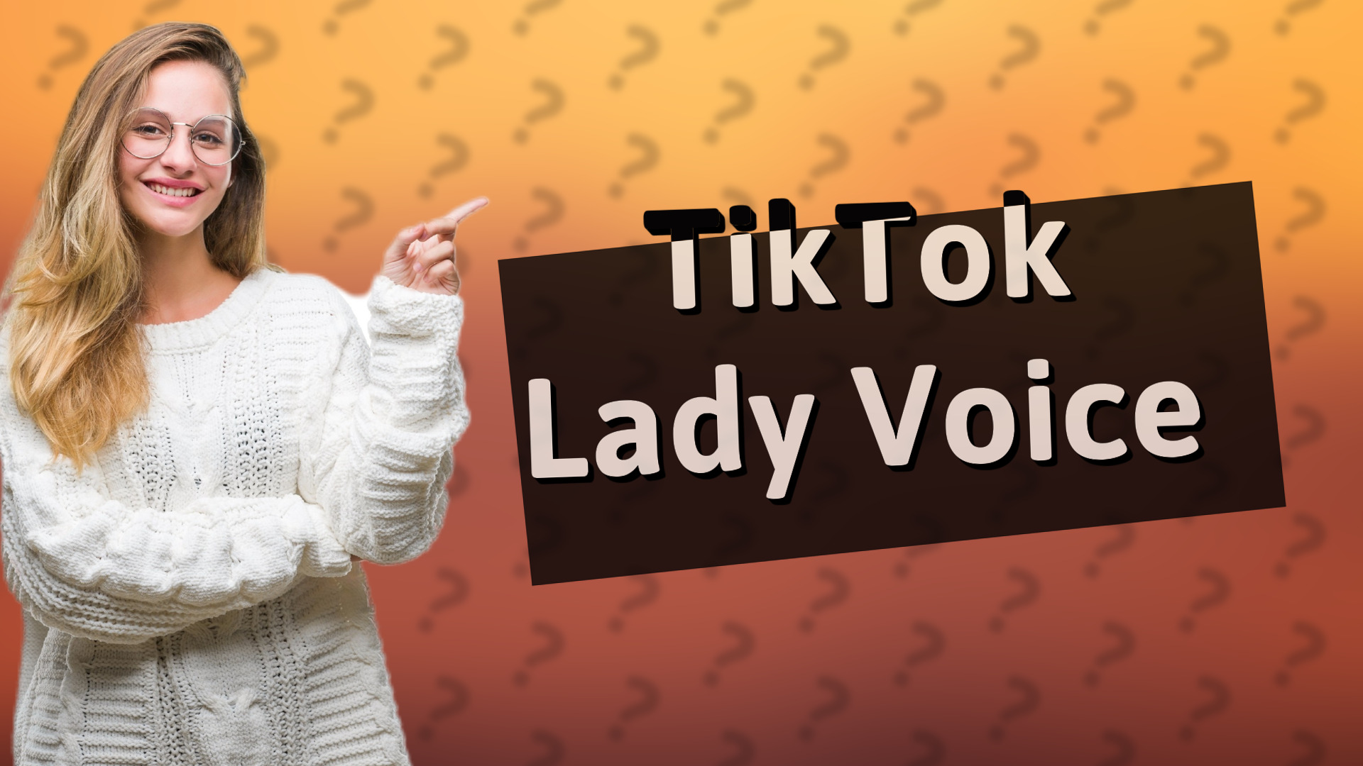 TikTok Lady Voice
