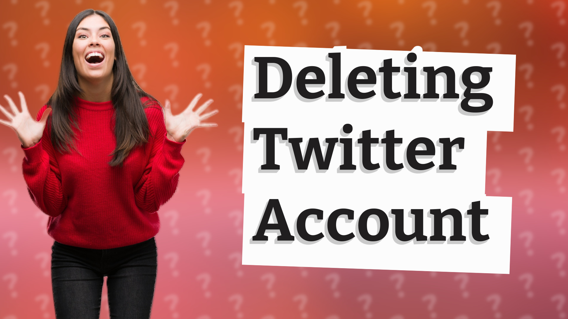 Deleting Twitter Account