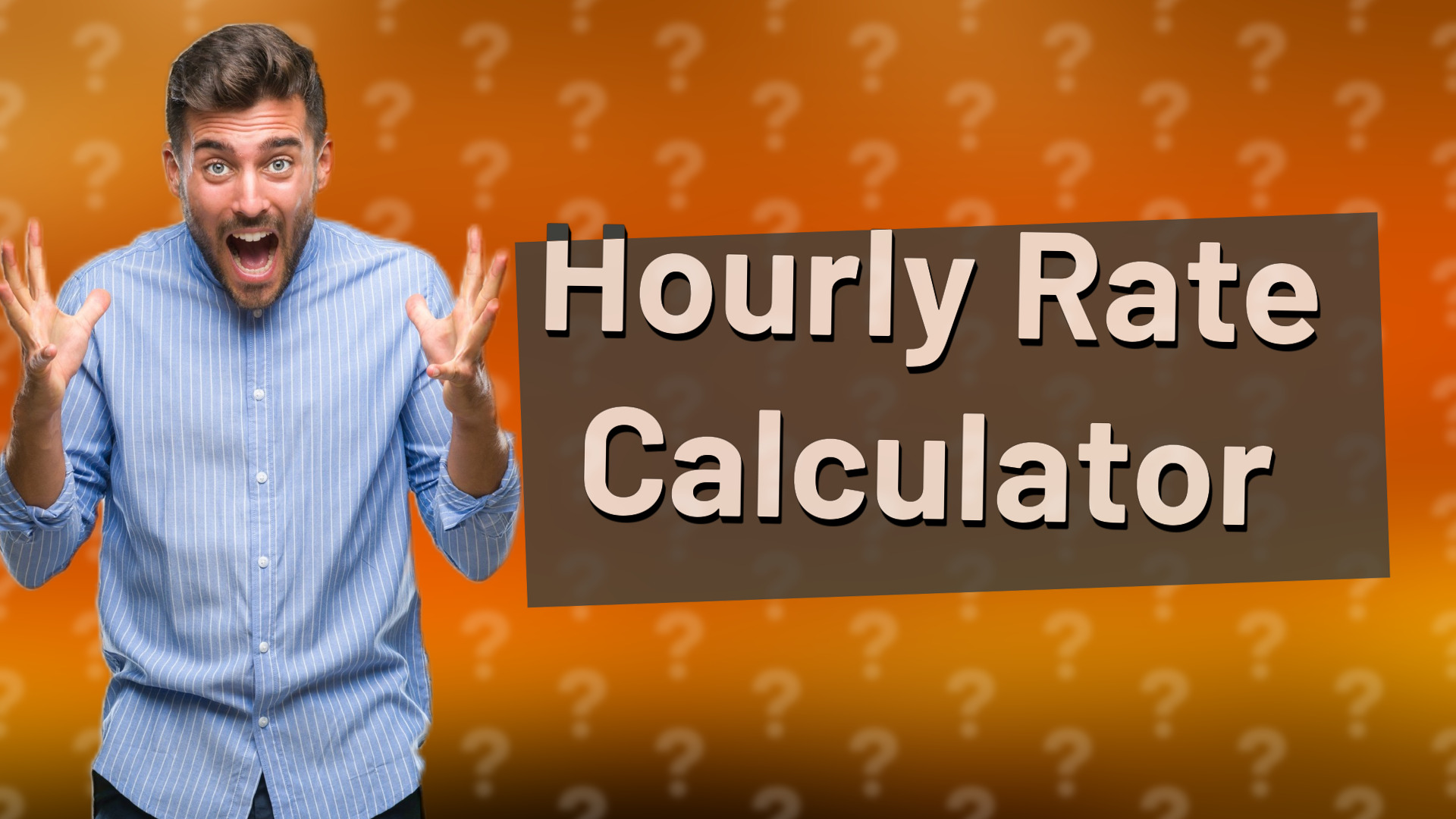 Hourly Rate Calculator