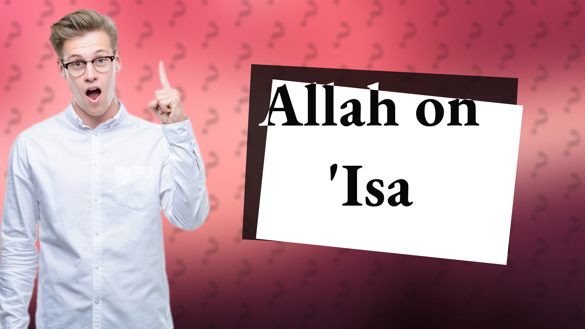 Allah on 'Isa