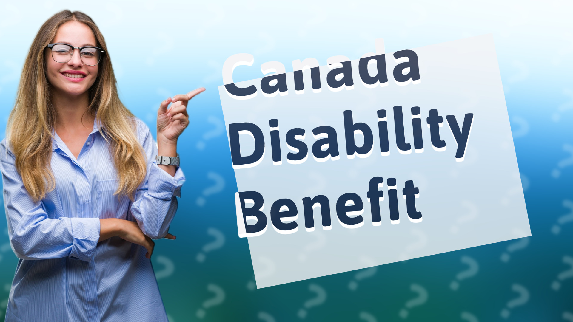 Canada Disability Benefit