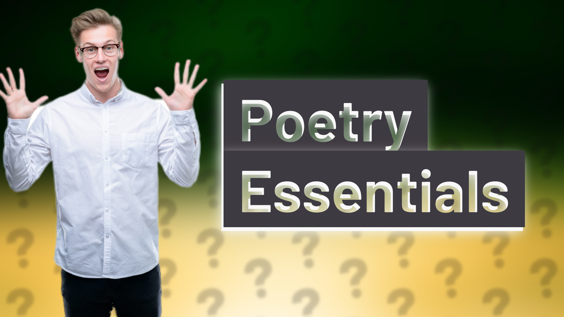 Poetry Essentials