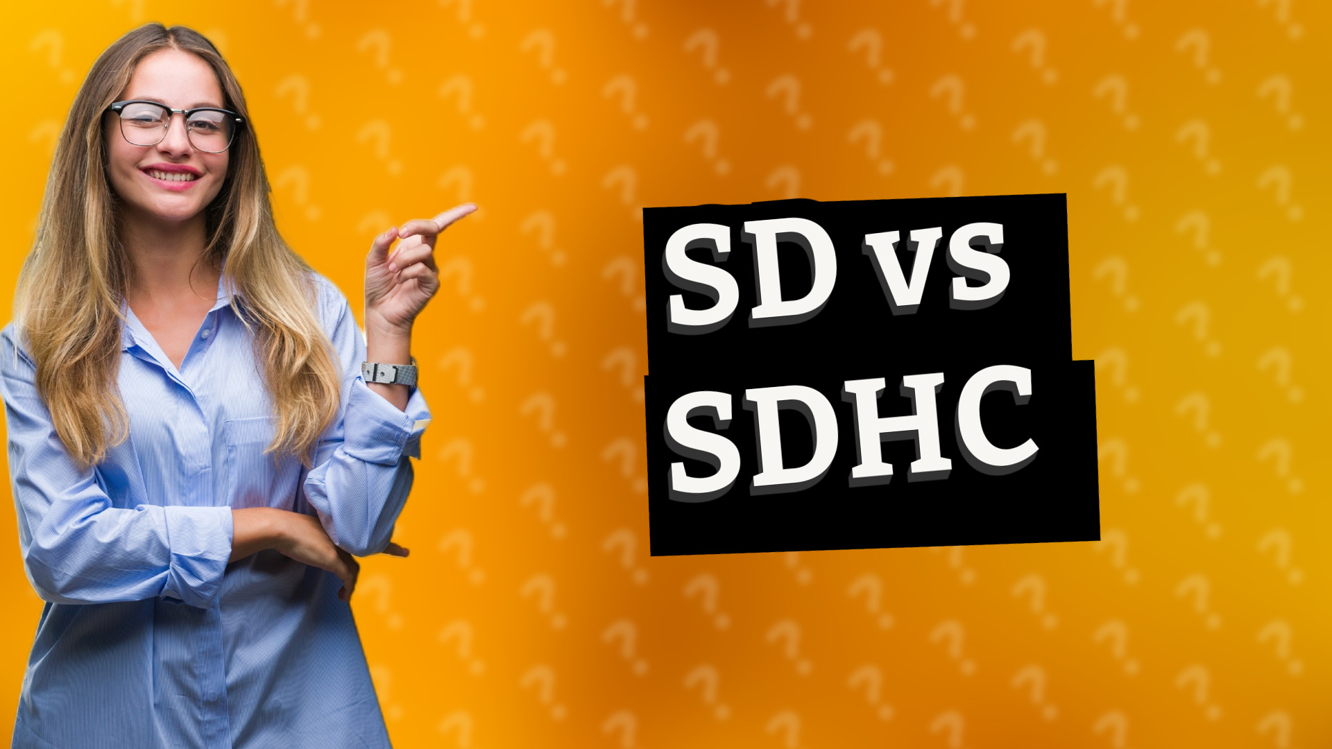 SD vs SDHC