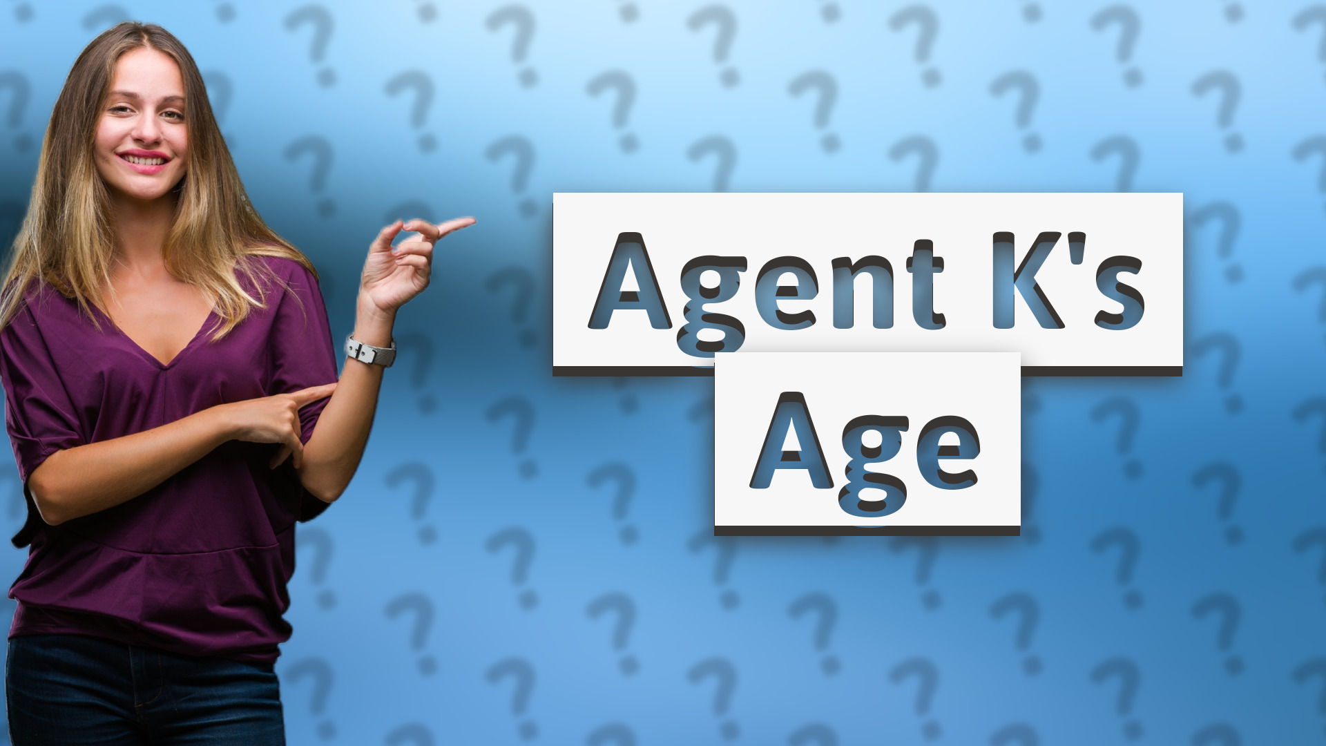 Agent K's Age