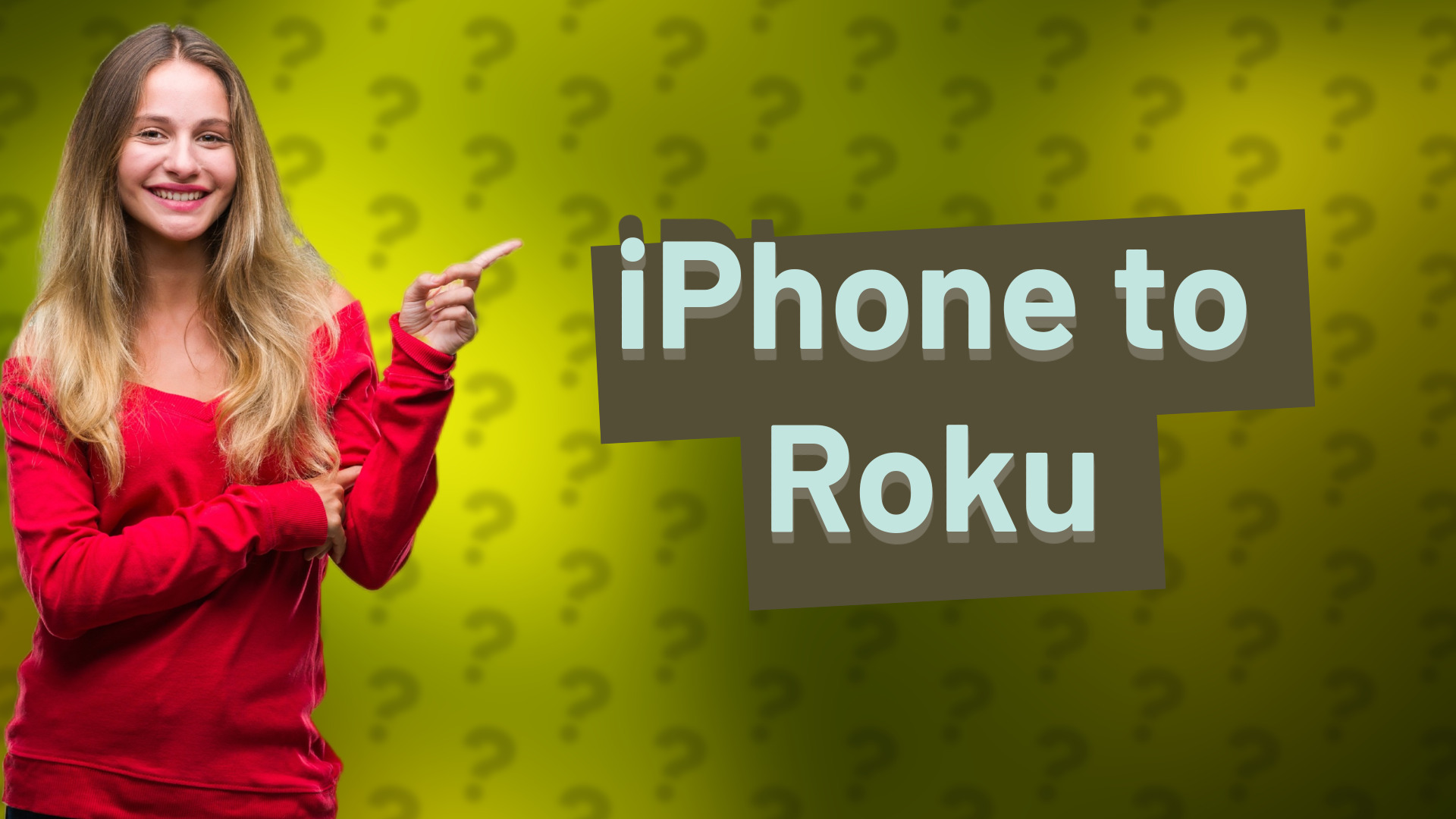 iPhone to Roku