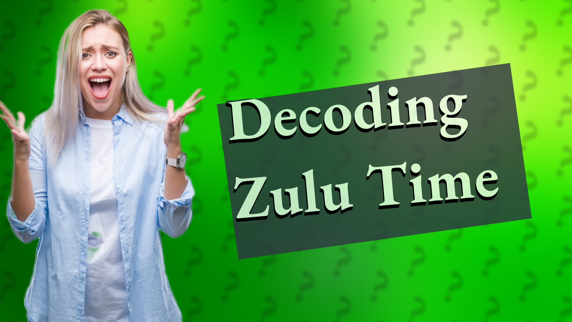 Decoding Zulu Time