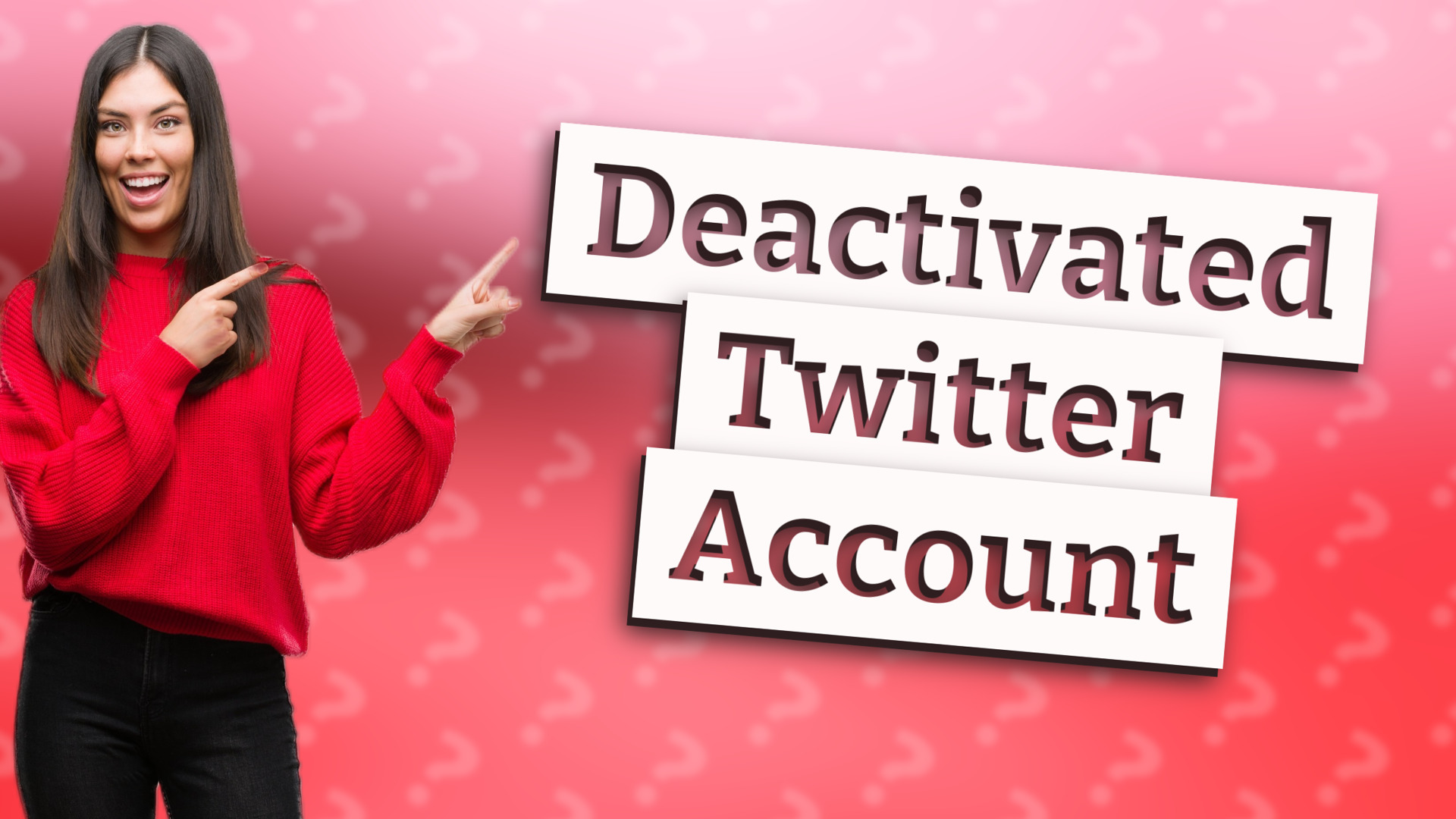 Deactivated Twitter Account
