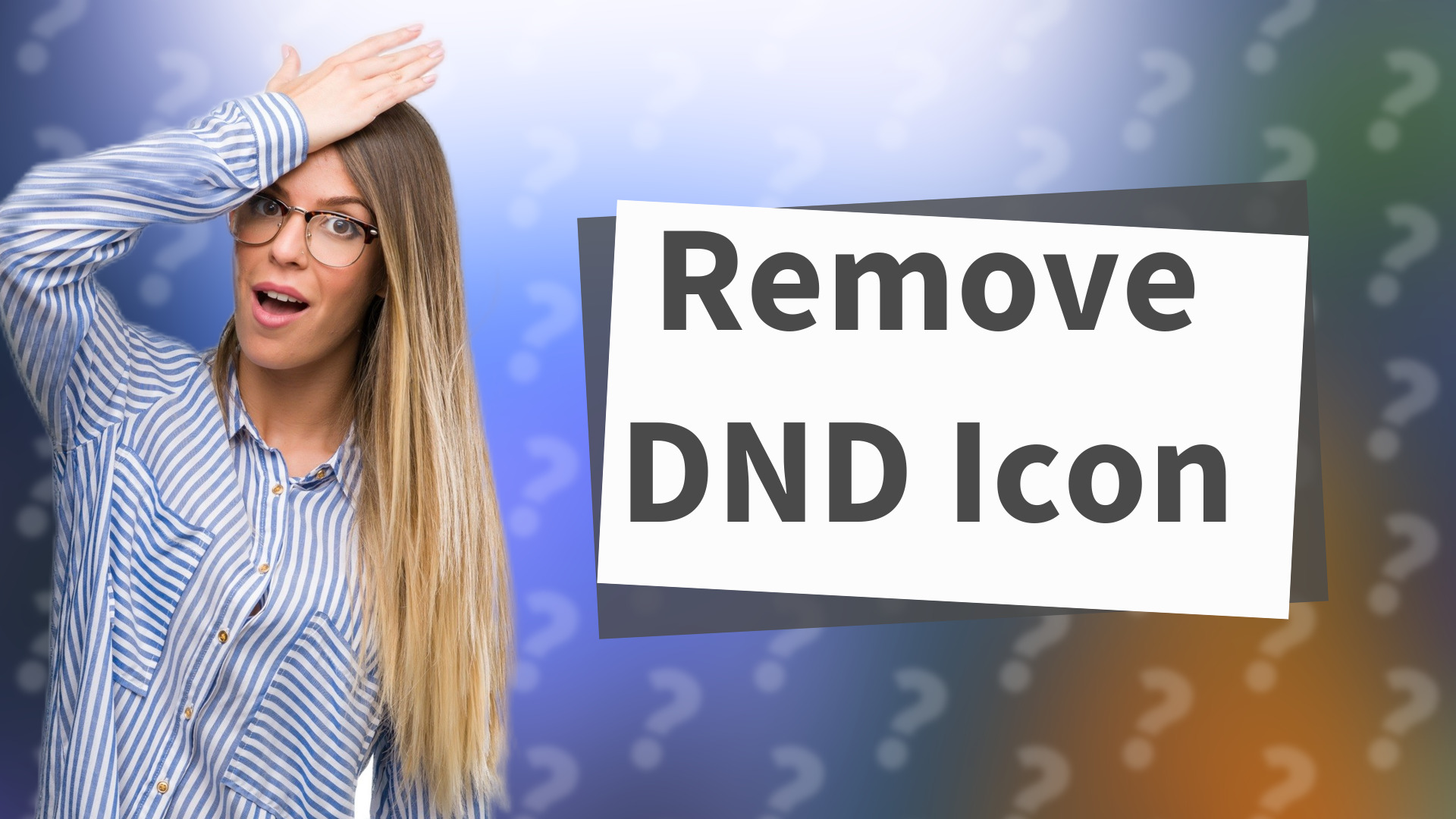 Remove DND Icon