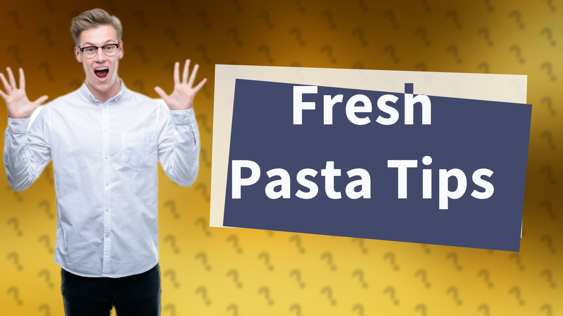 Fresh Pasta Tips