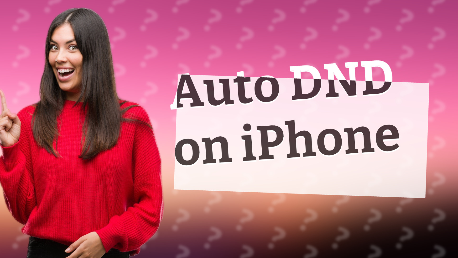 Auto DND on iPhone