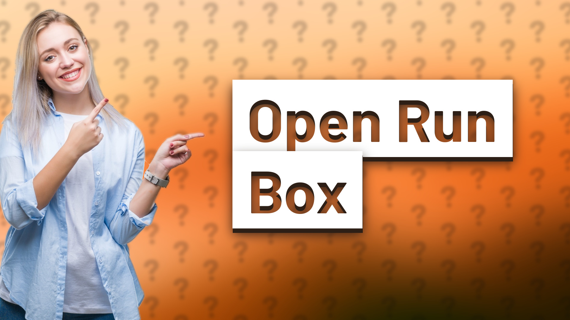 Open Run Box