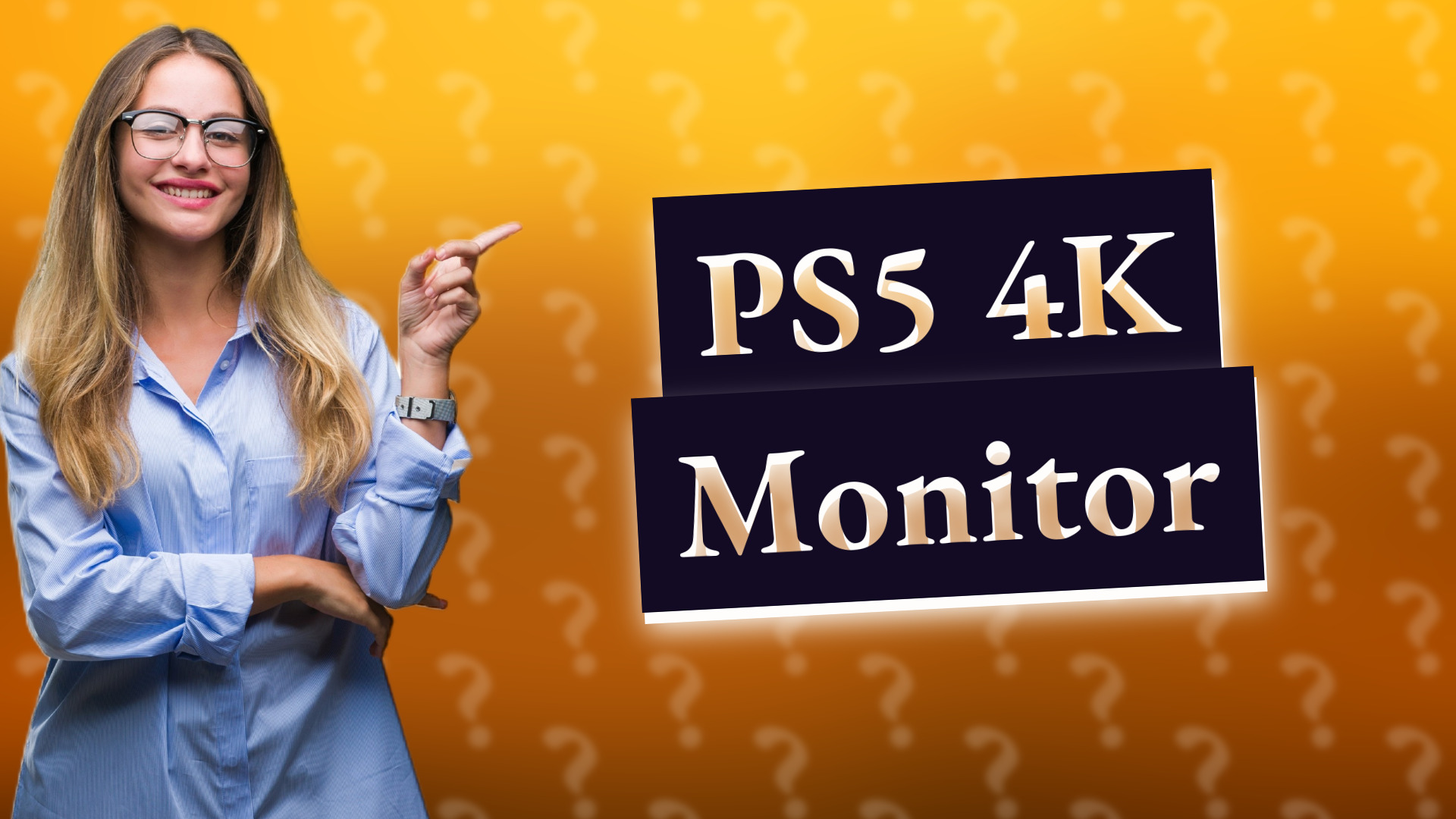 PS5 4K Monitor