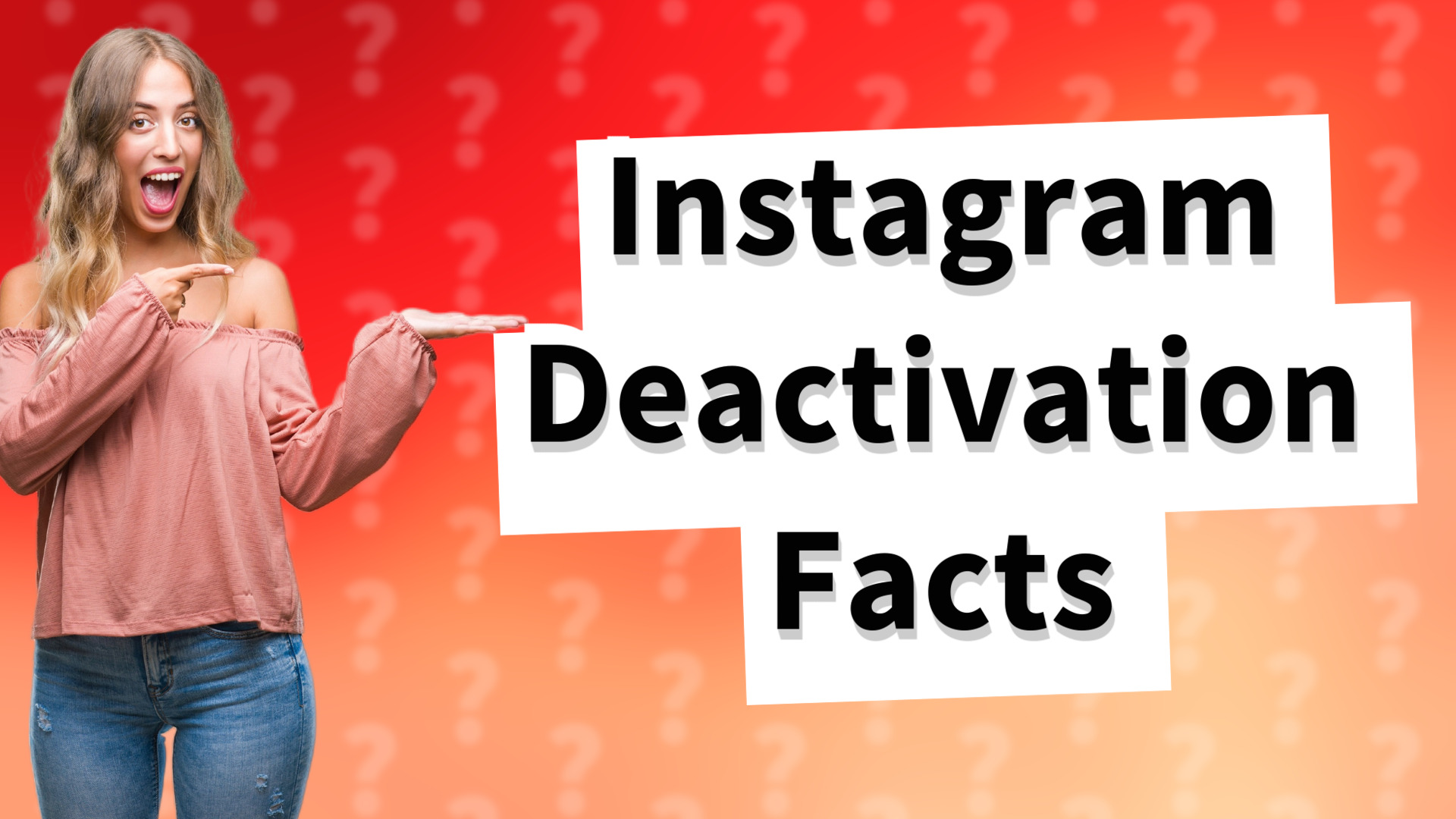 Instagram Deactivation Facts