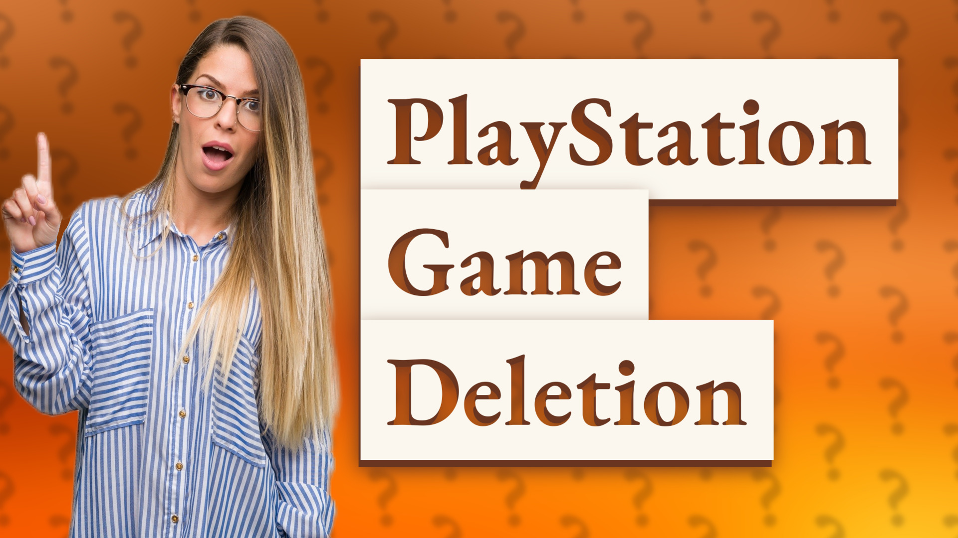 PlayStation Game Deletion