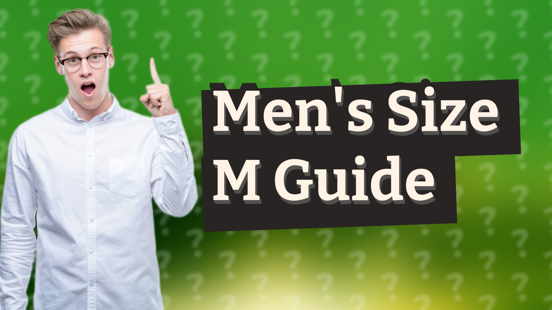 Men's Size M Guide