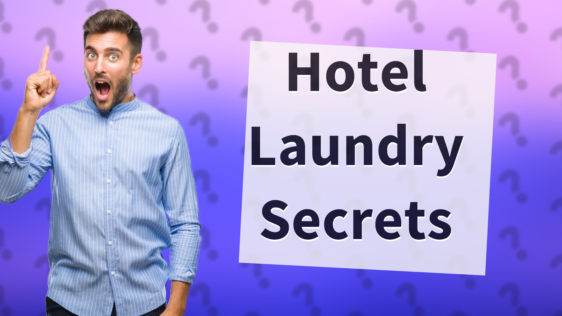 Hotel Laundry Secrets