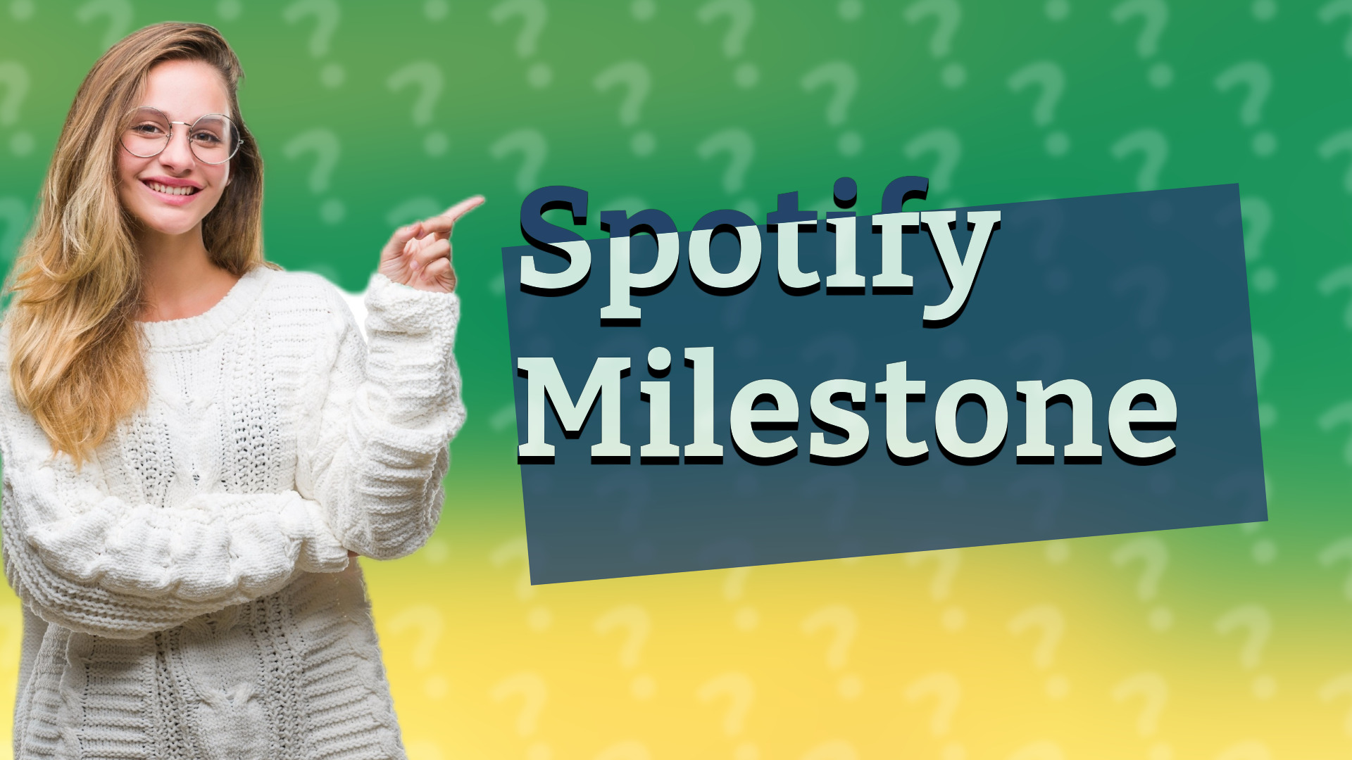 Spotify Milestone