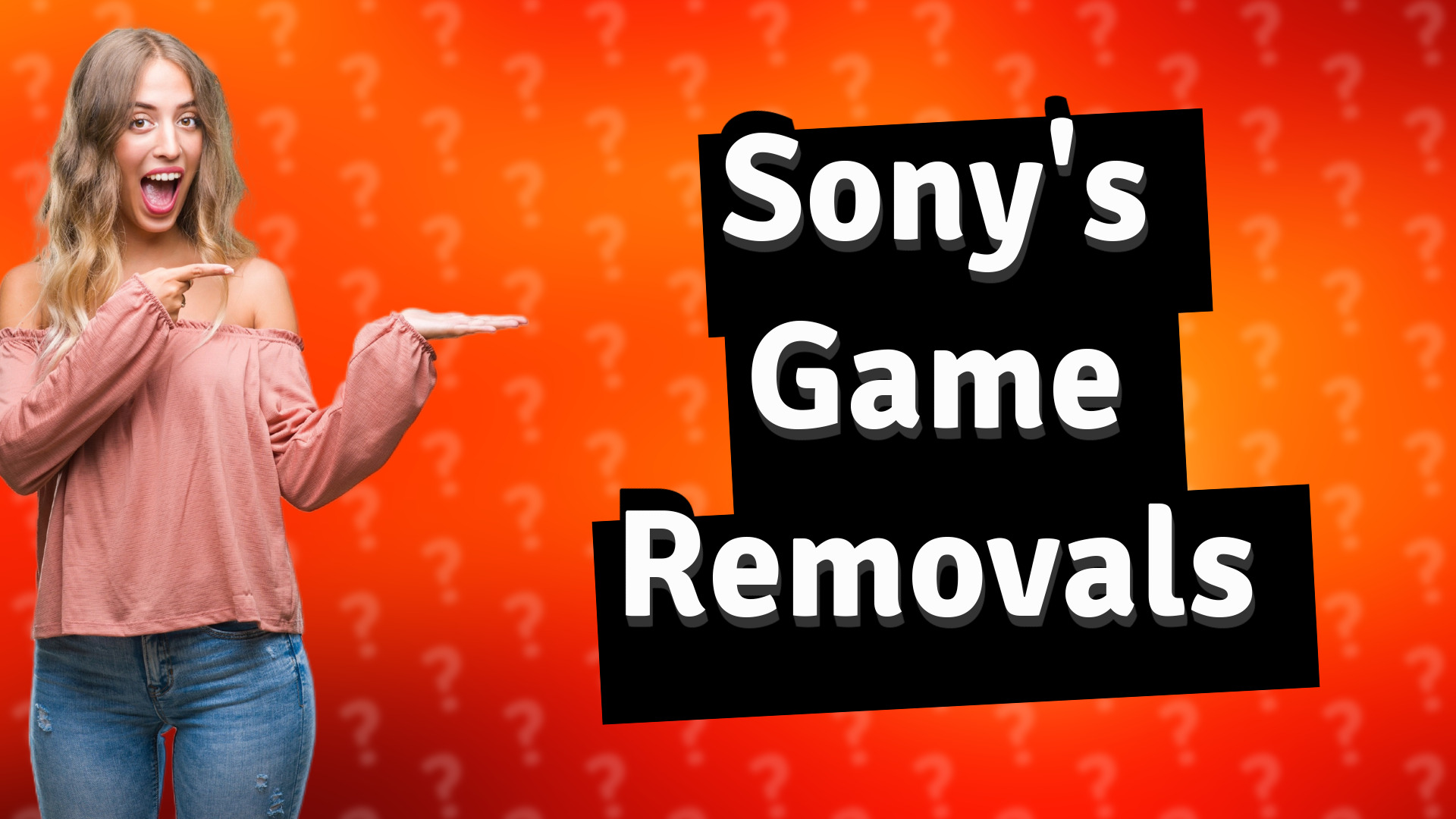 Sony's Game Removals