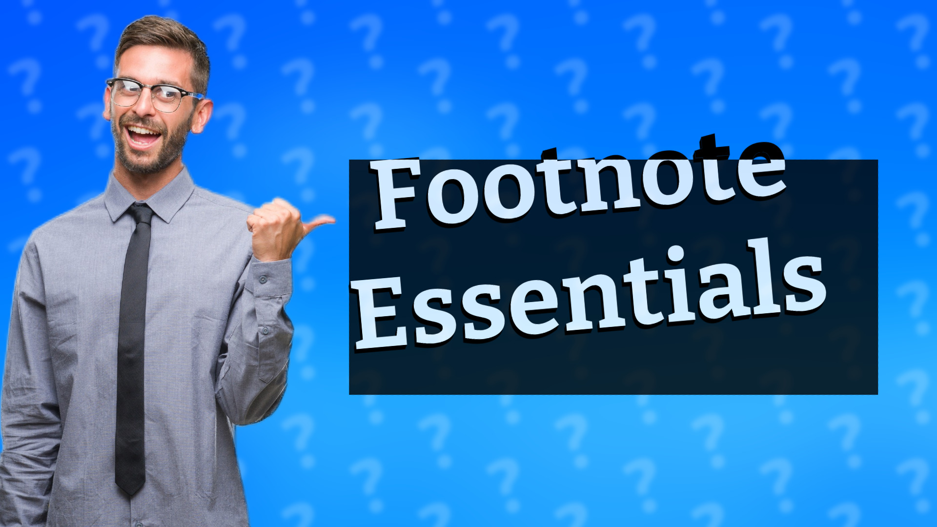 Footnote Essentials