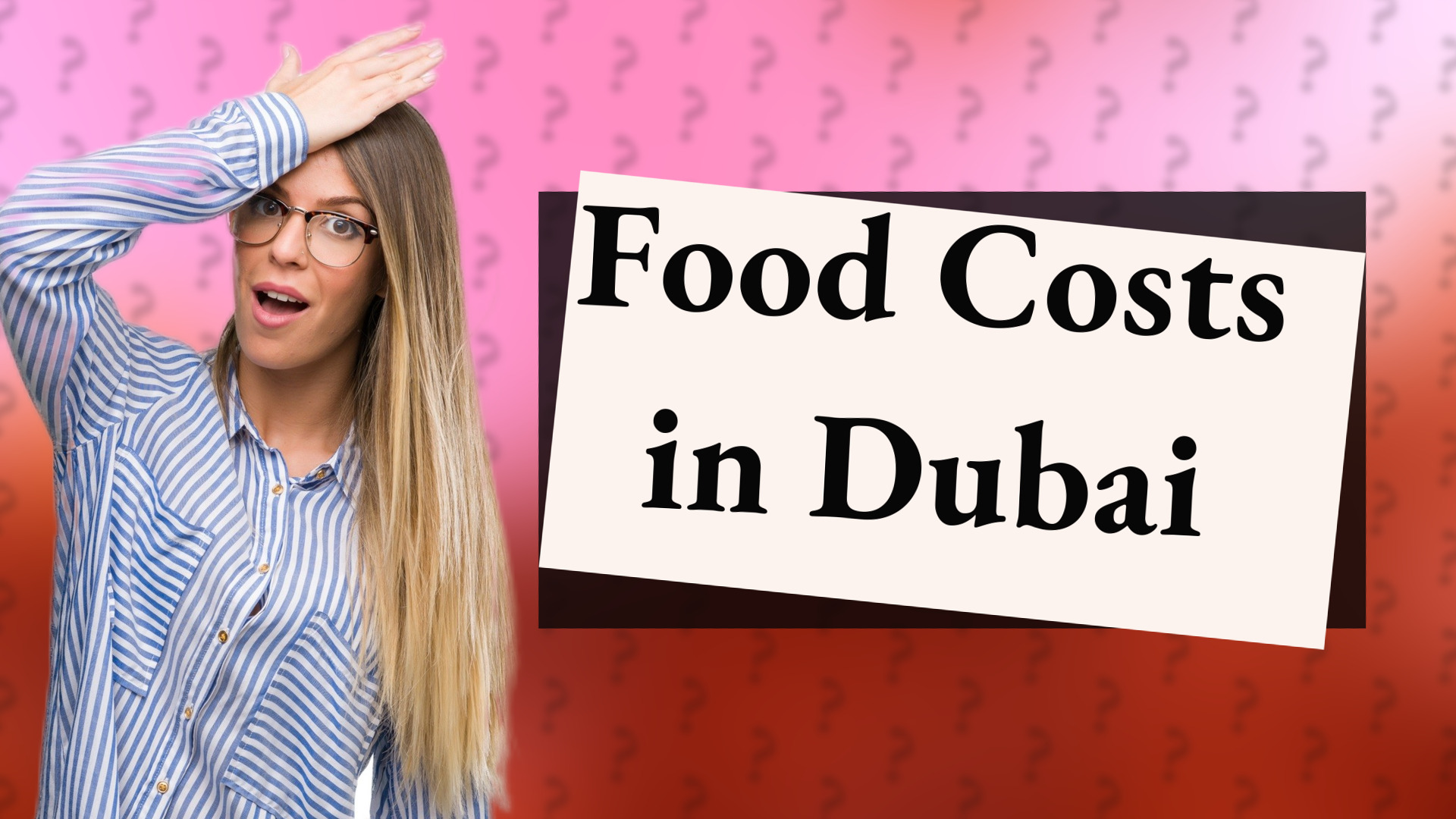 Food Costs in Dubai