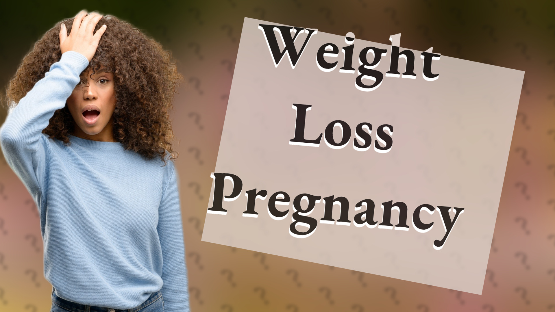 Weight Loss Pregnancy