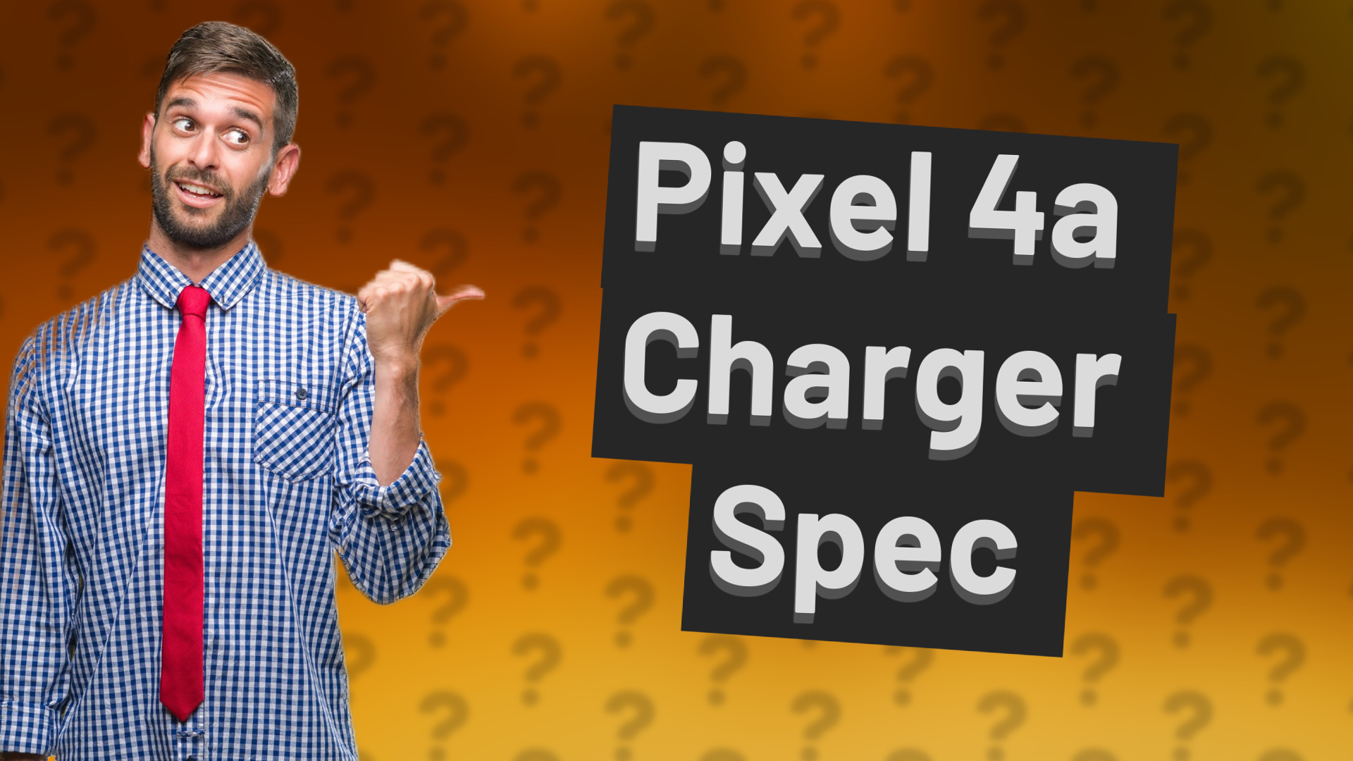 Pixel 4a Charger Spec