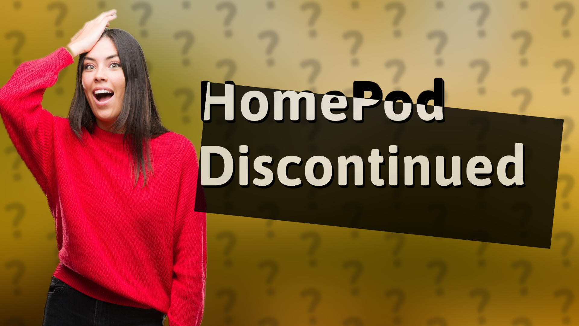 HomePod Discontinued