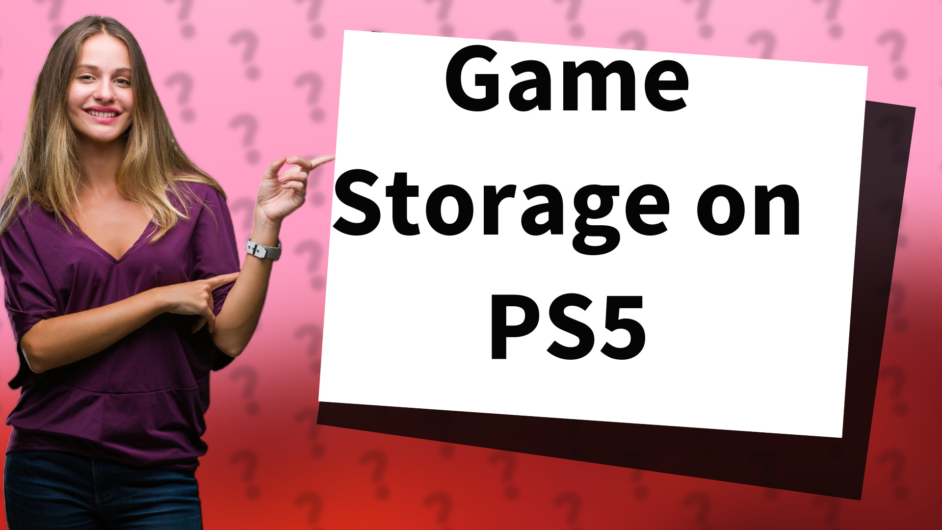 Game Storage on PS5