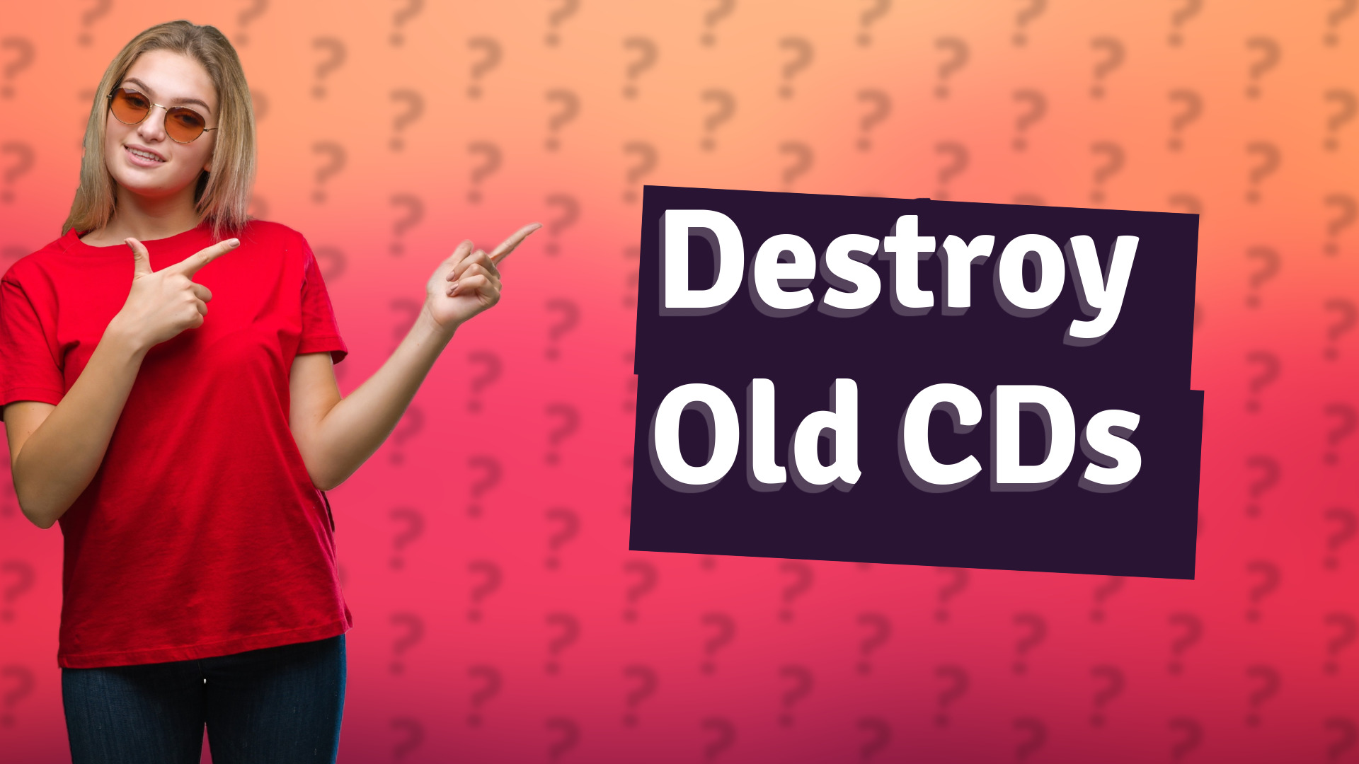 Destroy Old CDs
