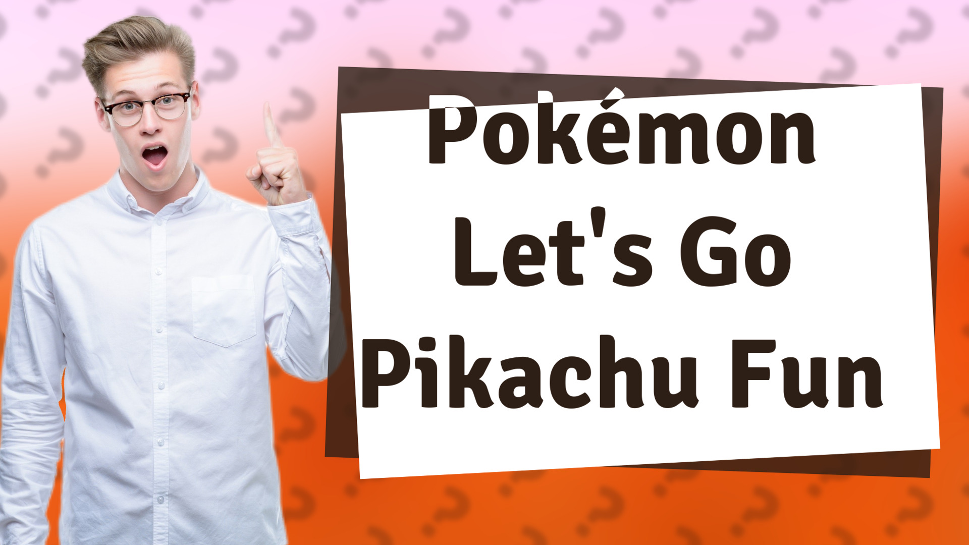 Pokémon Let's Go Pikachu Fun