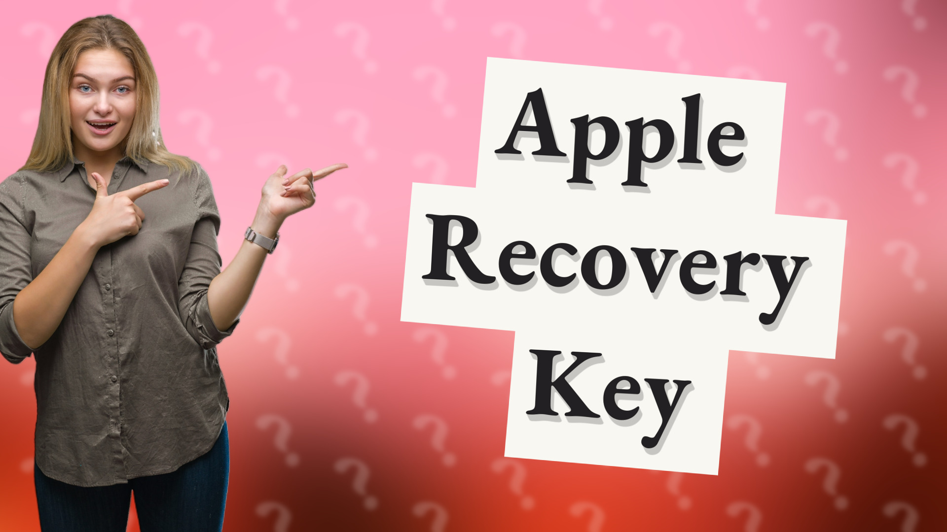 Apple Recovery Key