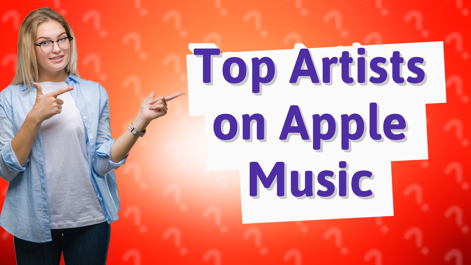 Top Artists on Apple Music