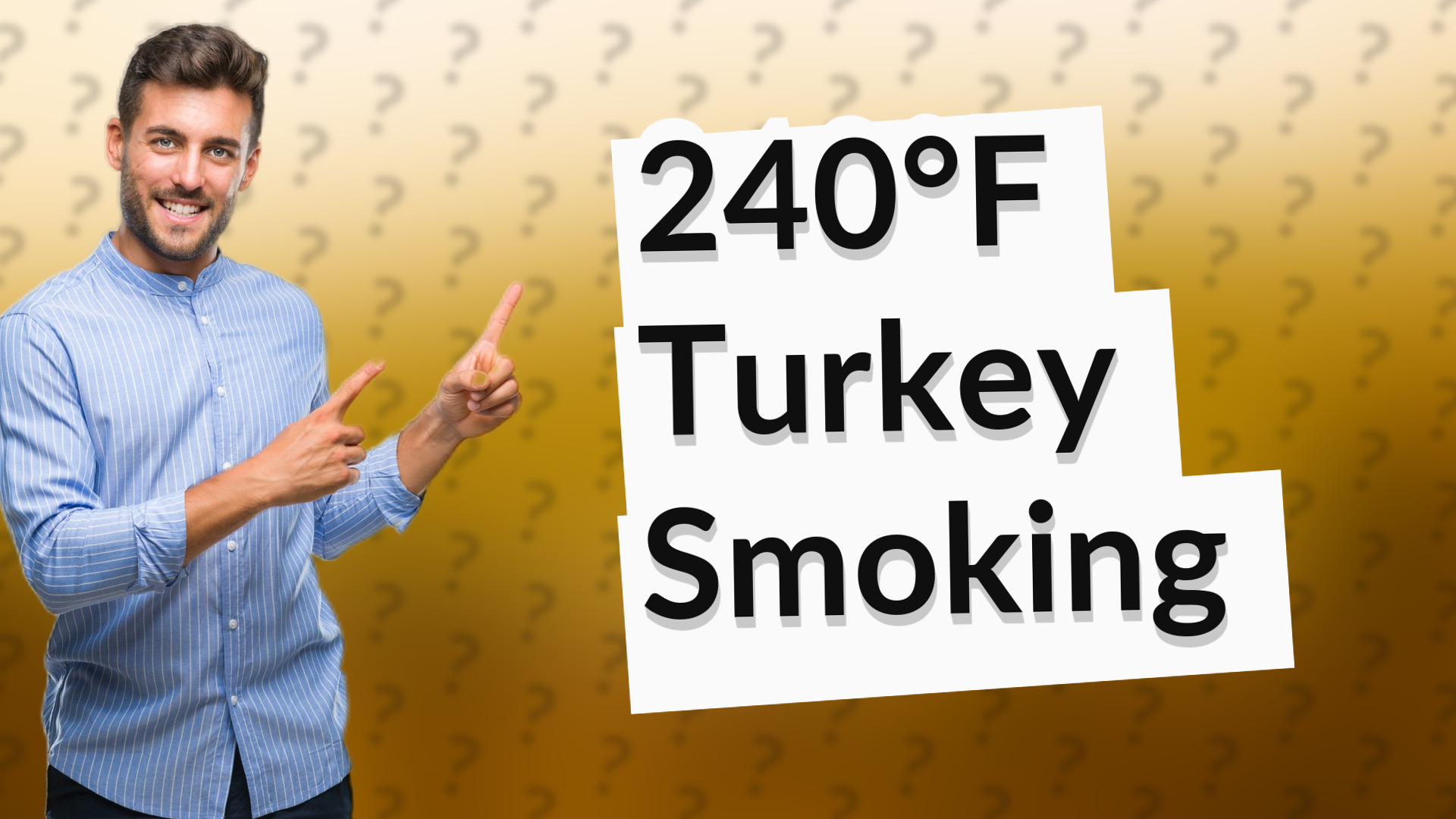 240°F Turkey Smoking