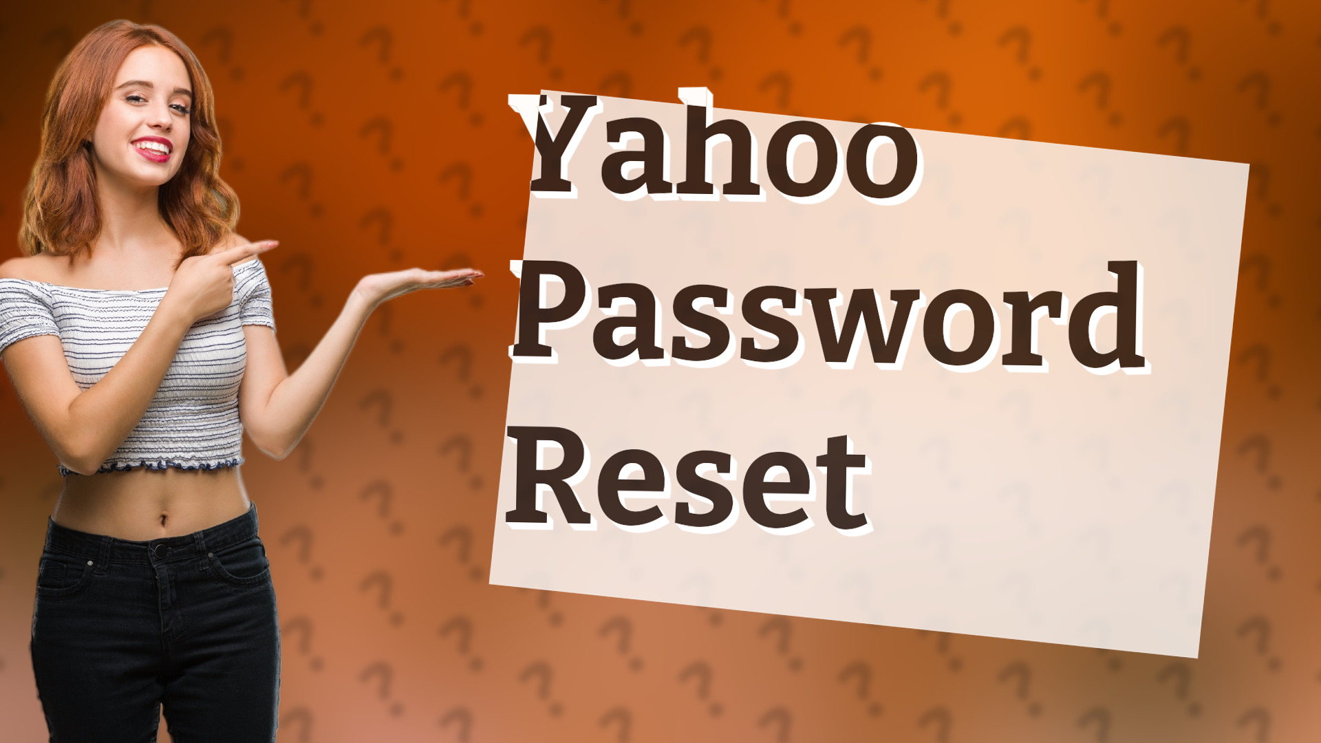 Yahoo Password Reset