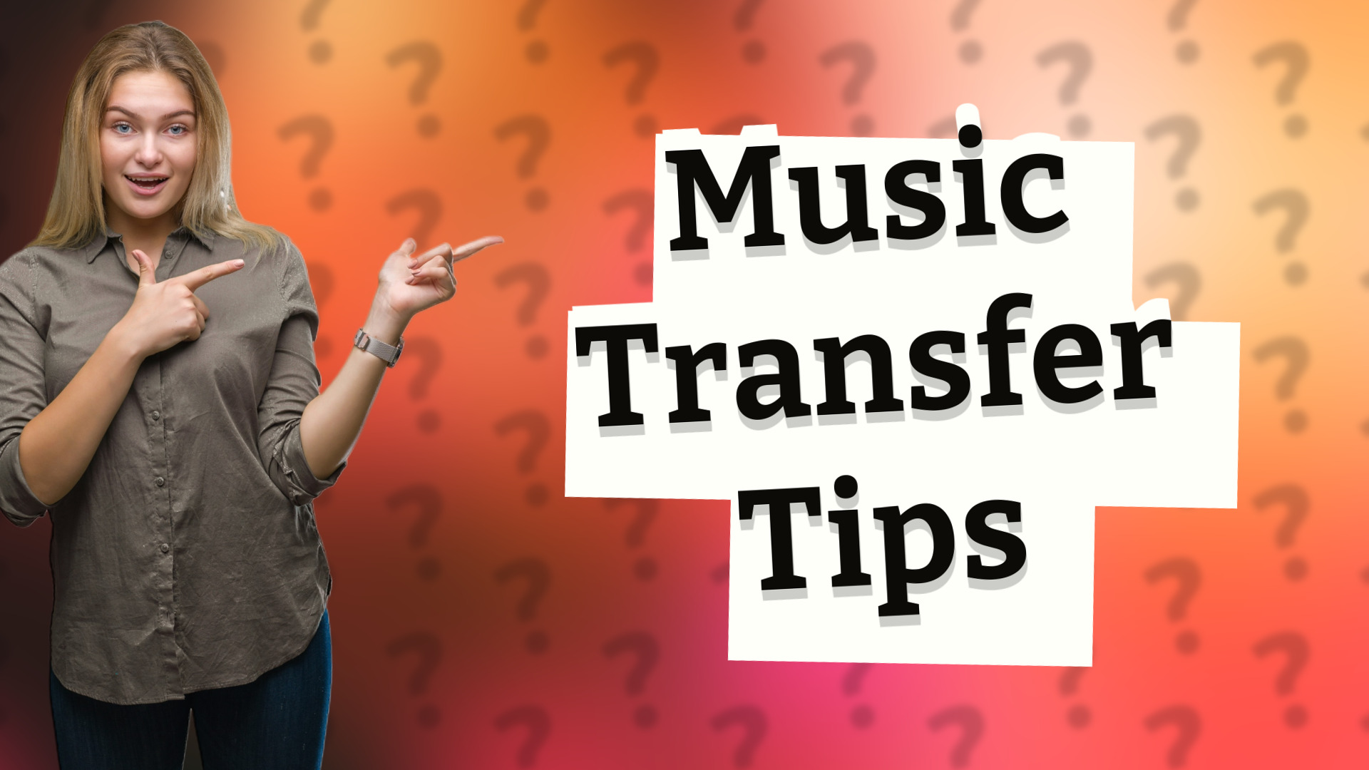 Music Transfer Tips