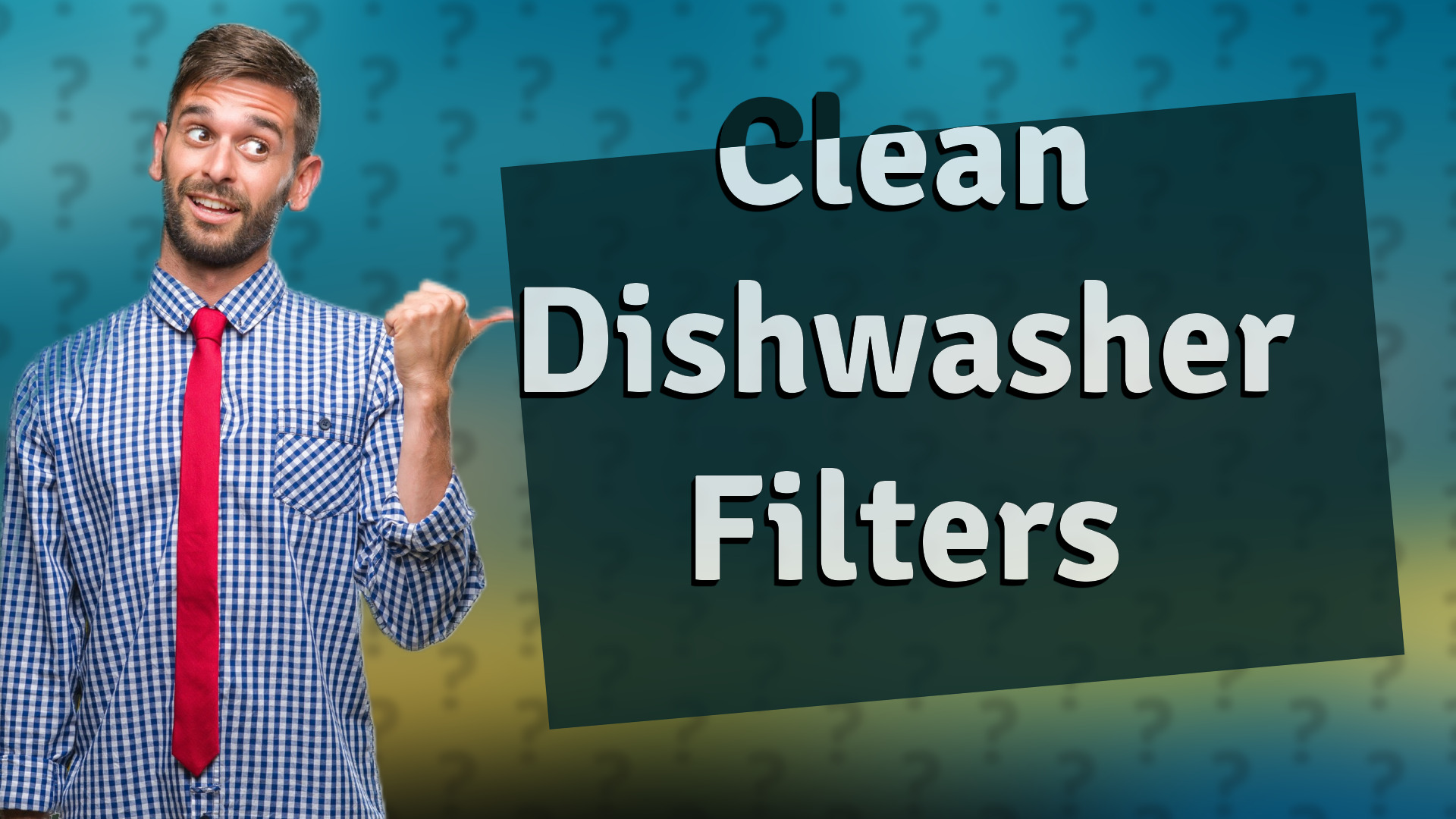 Clean Dishwasher Filters