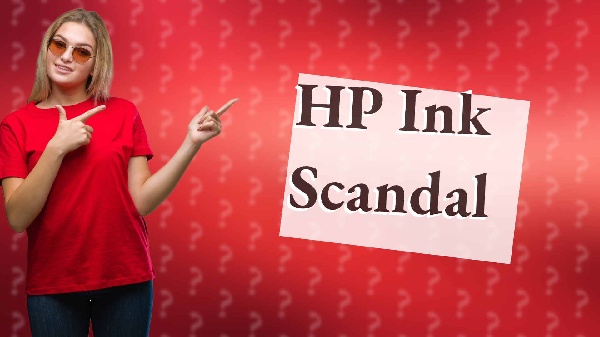 HP Ink Scandal