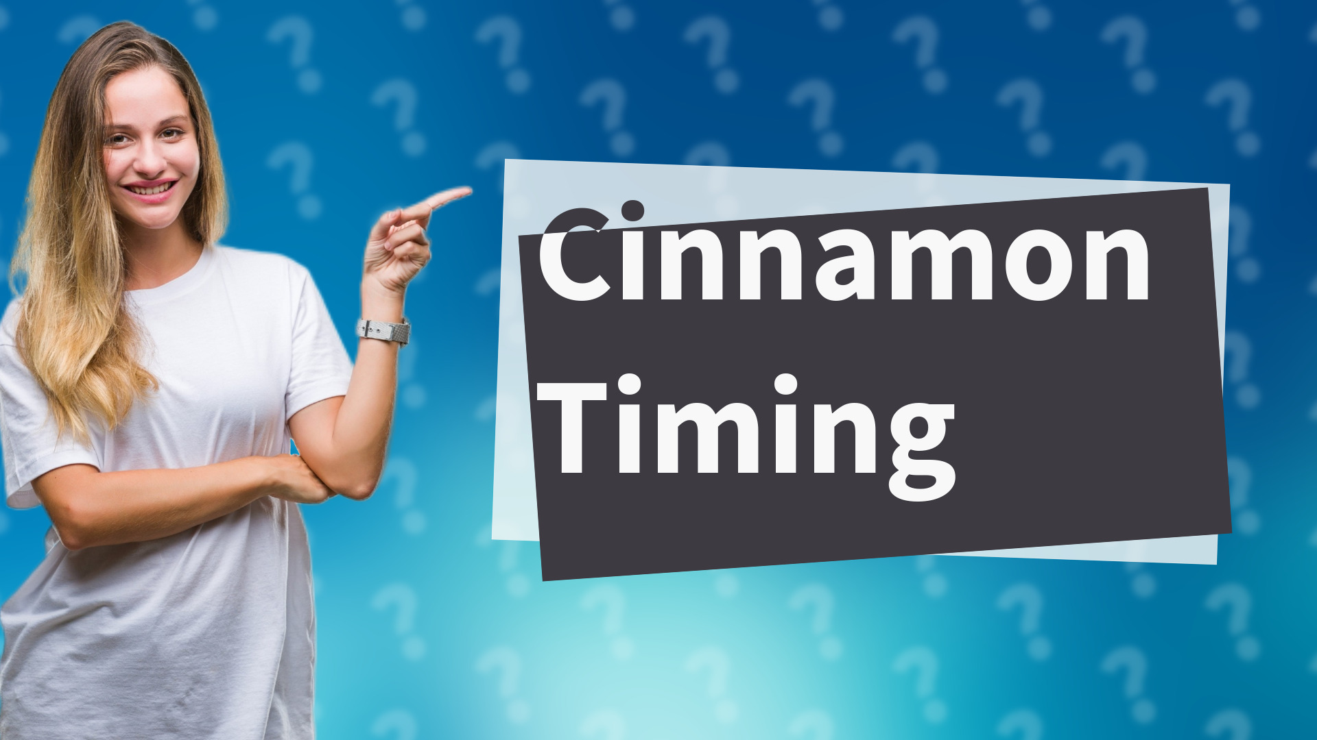 Cinnamon Timing