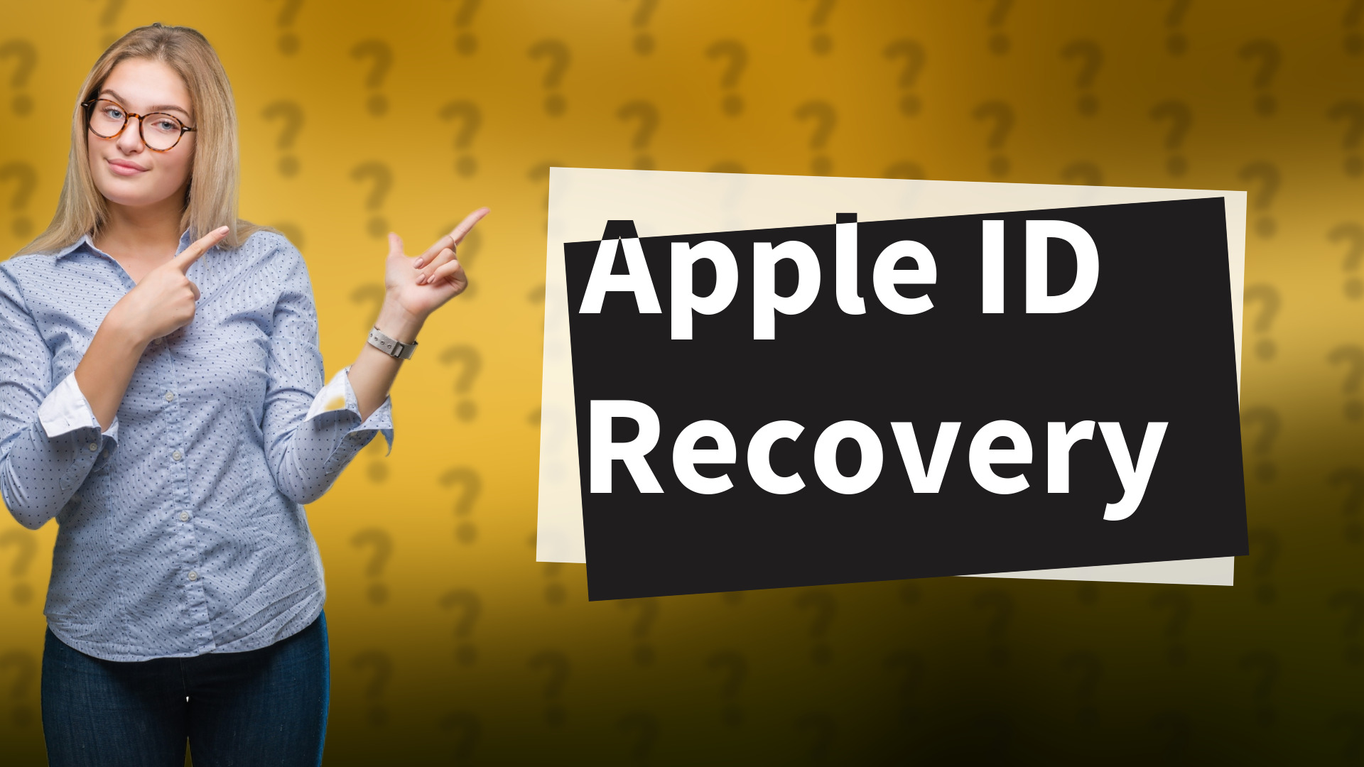 Apple ID Recovery